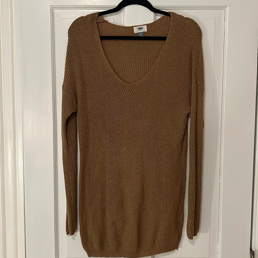 Tan/caramel sweater dress